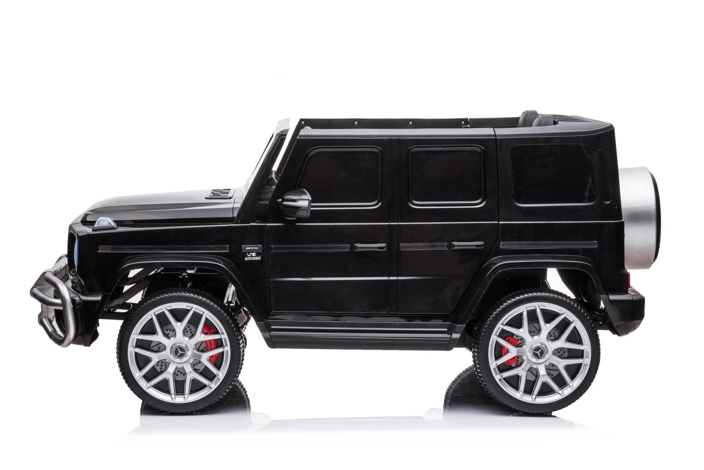 24V 4x4 Mercedes G63 2 Seater Ride on Car with Parental Remote Control (Black)